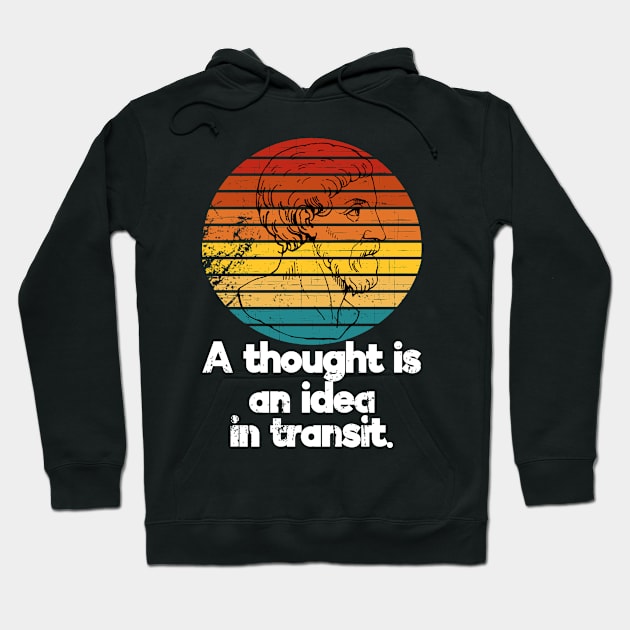 Philosopher Pythagoras Hoodie by Boo Face Designs